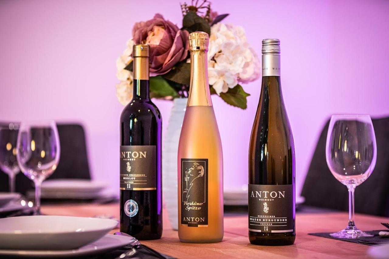 Winetime - Modern - Fuer 6 - Boxspringbetten - Zentral Bellheim Exterior foto